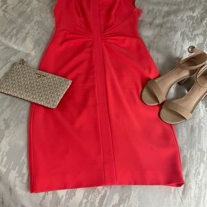 Ted Baker London bright coral dress / Size 2